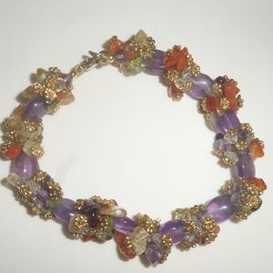 Bracelet with various stones